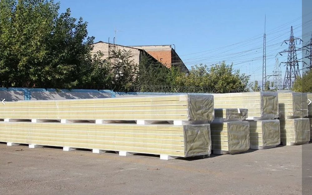 Сэндвич-панели для быстровозводимых зданий от 300м2