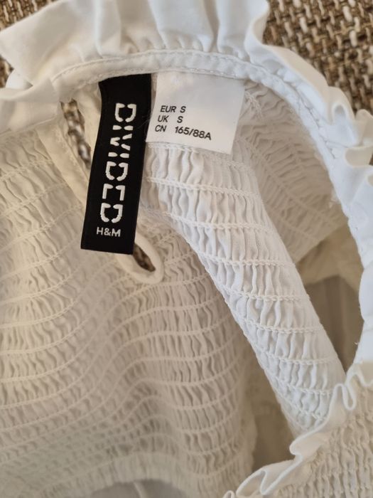 Pantaloni Zara + bluza H&M (ambele mar.S)