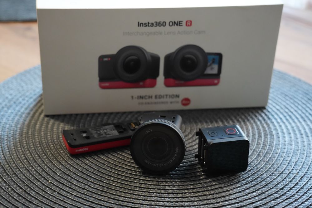 Insta360 ONE R 1-Inch Edition – Action cam modulară cu senzor de 1 inch (Leica)