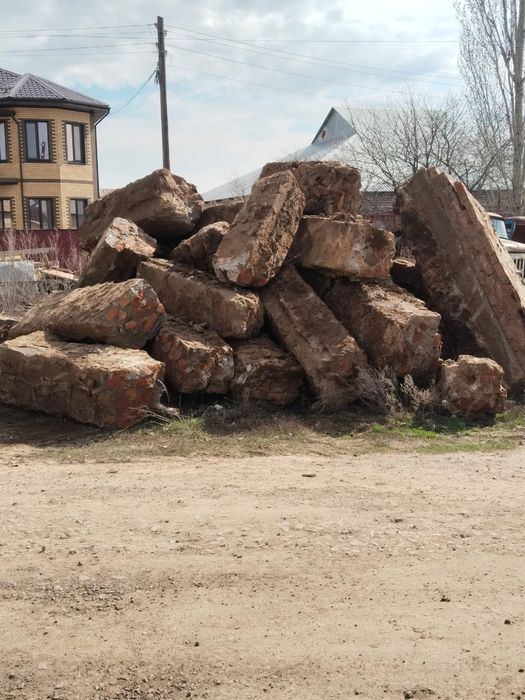 Фундамент бут камень тегін алып кететін кімге керек