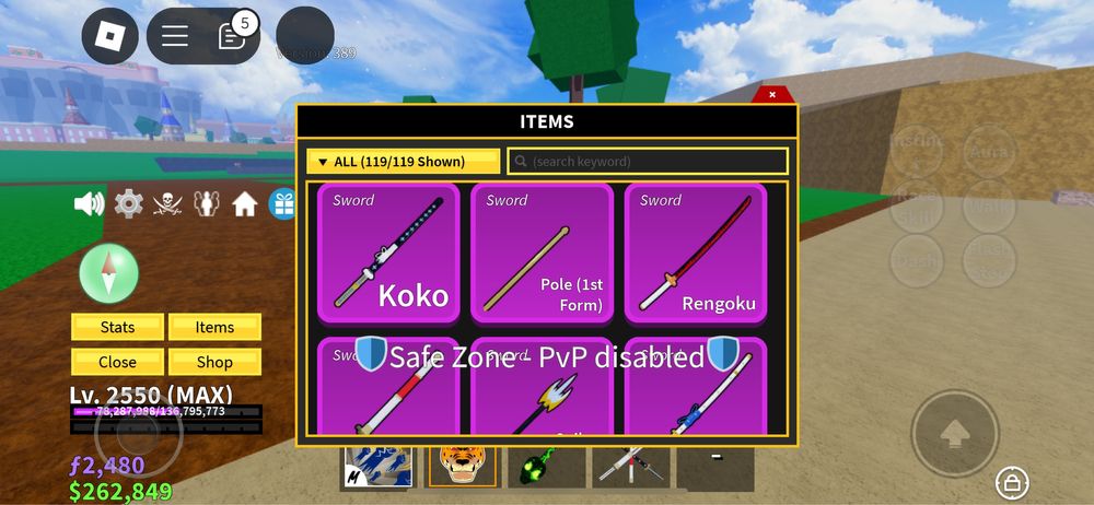 Блок фрутс аккаунт