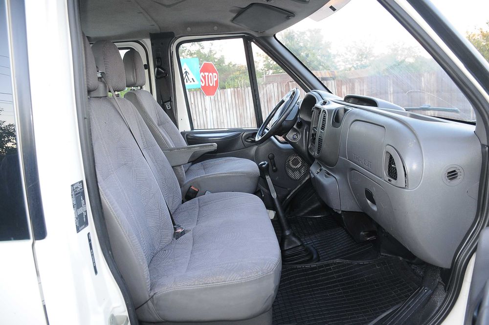 FORD Transit Basculabil Cabină Dubla Doka 6 locuri 2005 2.4TDi bena 3x2 m cat. B, import Italia