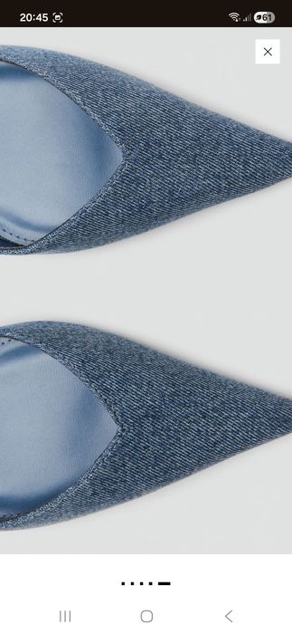 Sandale  Denim marca Mango marimea 39