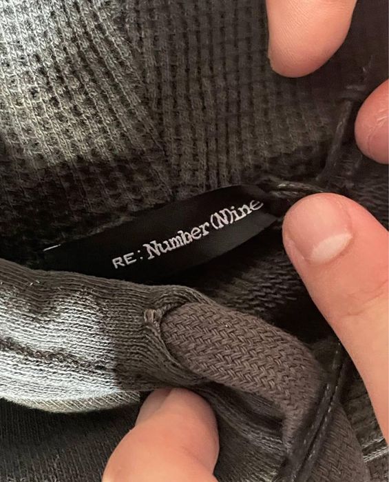 худи Number N(ine) Shield hoodie