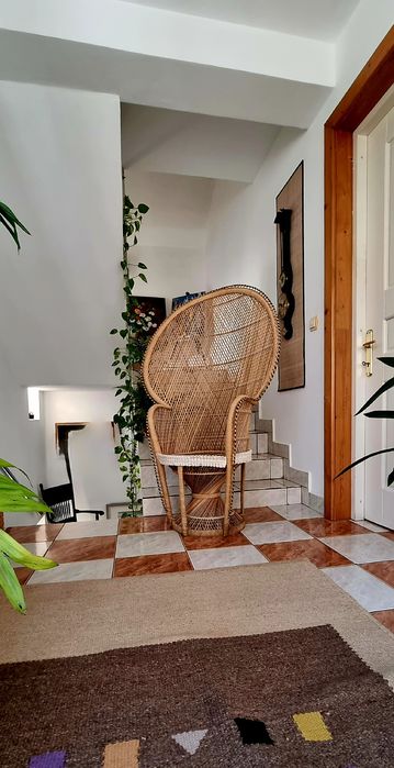 Fotoliu din ratan Emmanuelle Peacock