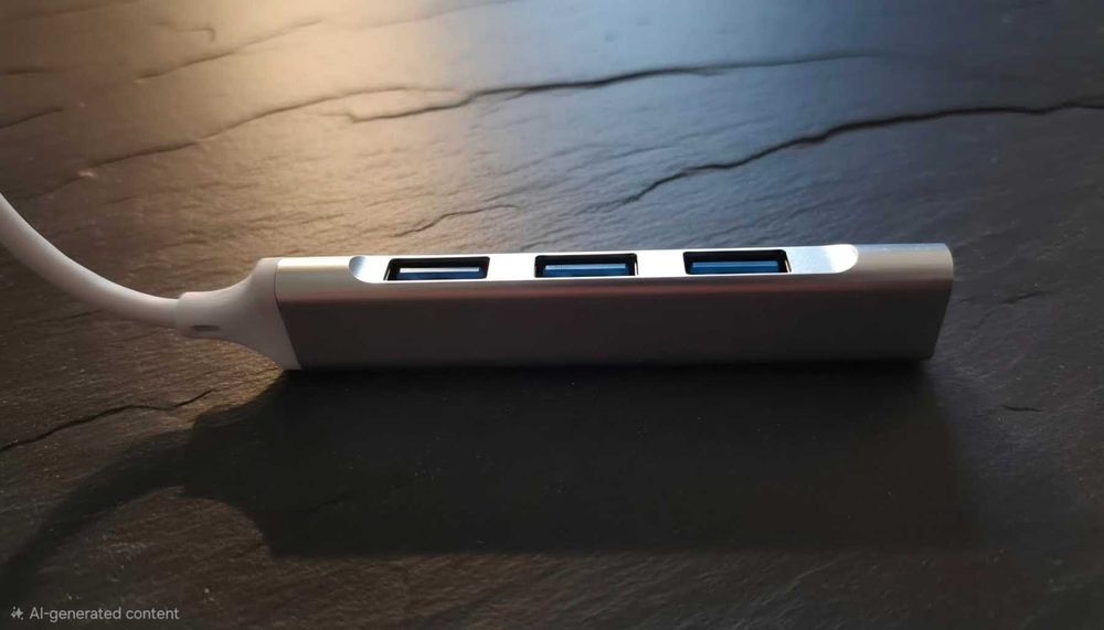 USB 3.0 хъб със четири порта