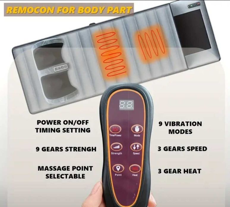 Vand aparat/saltea de masaj