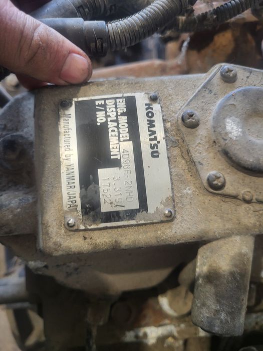 Motor yanmar komatsu  vola wa 90 95 si alte utilaje