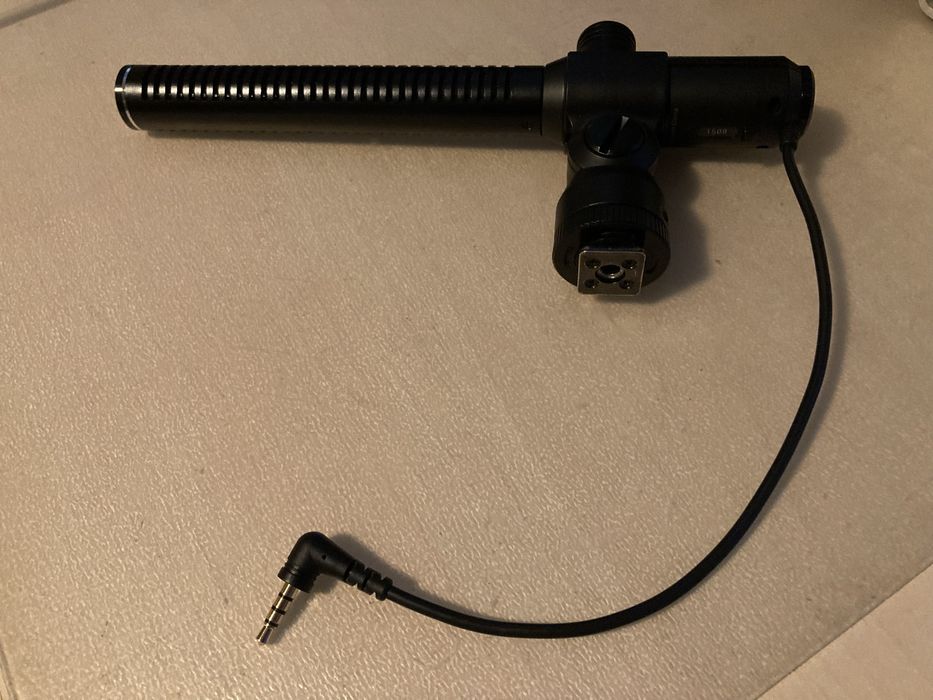 Насочен микрофон за видео - Shotgun Panasonic dmw-ms2 - Като нов!