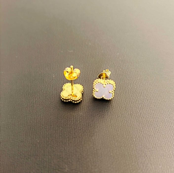 Van Cleef & Arpels VCA Sweet Alhambra earstuds,  дамски малки обеци