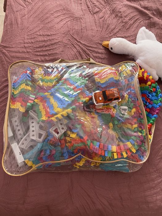 Гибкий автотрек с машинками