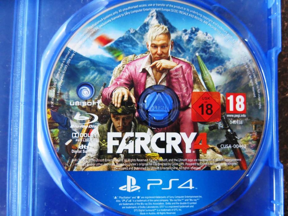 Farcry 4 игра за PS4