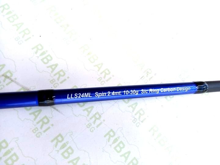 Спининг комплект - въдица ,макара 11 лагера, корда  и 3 блесни