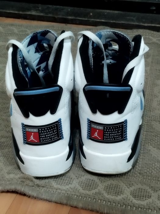 nike jordan 6 university blue