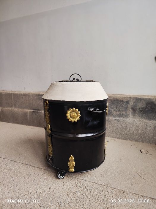 Бочка ичига курилган тандир