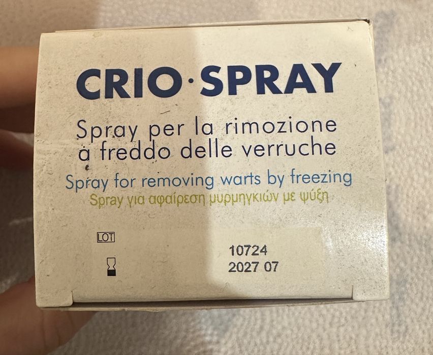 Crio Spray veruci
