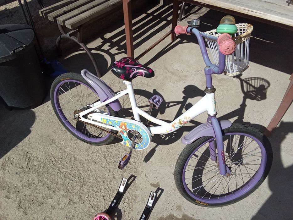 Велосипед детский для девочки.
