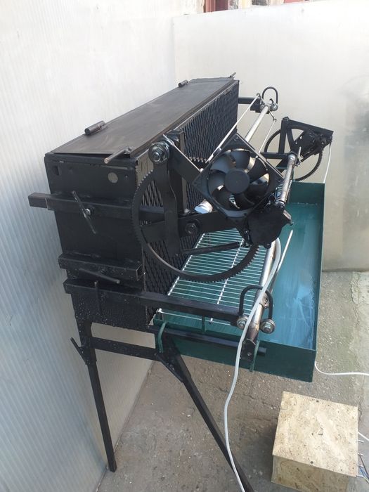 Rotisor electric combinat