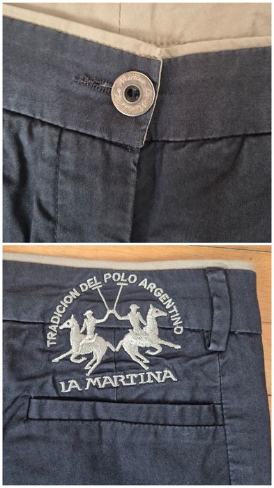 Pantaloni Scurți Polo Premium La Martina Femei. Mărimea 28 (S/M)