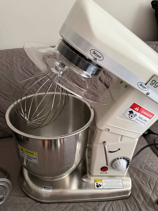 Професионален планетарен миксер GGM Gastro RMS7 – 7 л, 500 W, НОВ