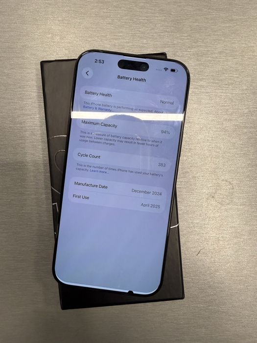 Iphone 16 pro max 256 GB