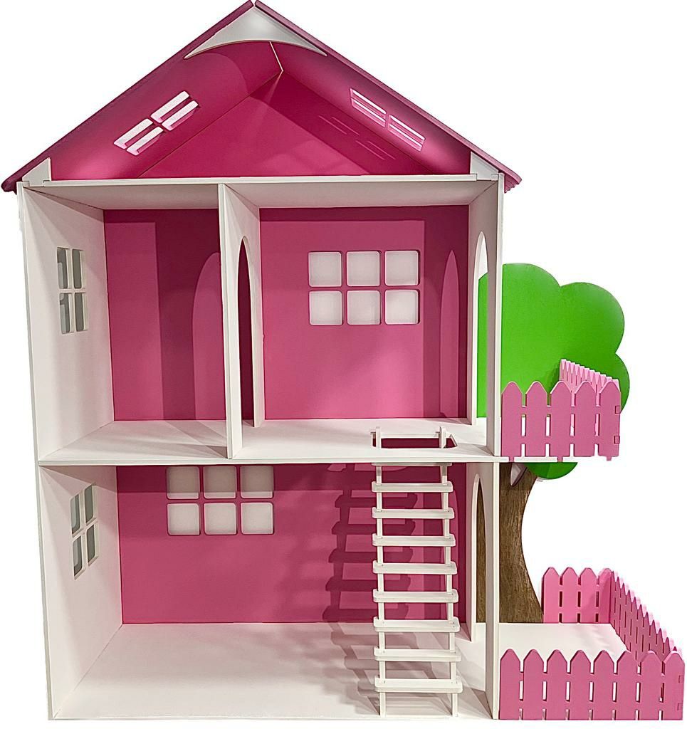 Домик для Барби - Фантазия гараж лифт лестница мебель купить по низкой цене в Москве
