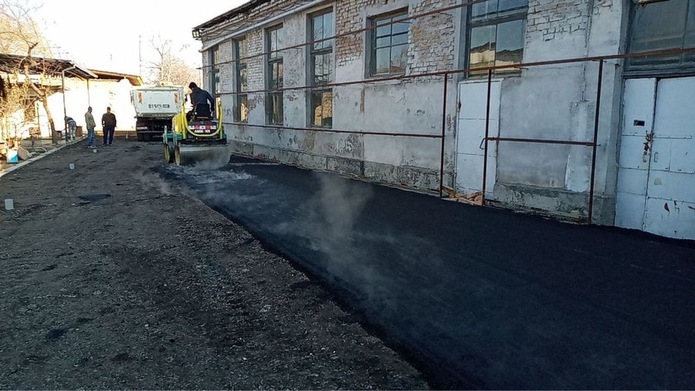 Sifatli Asfalt Yotqizish Hizmati