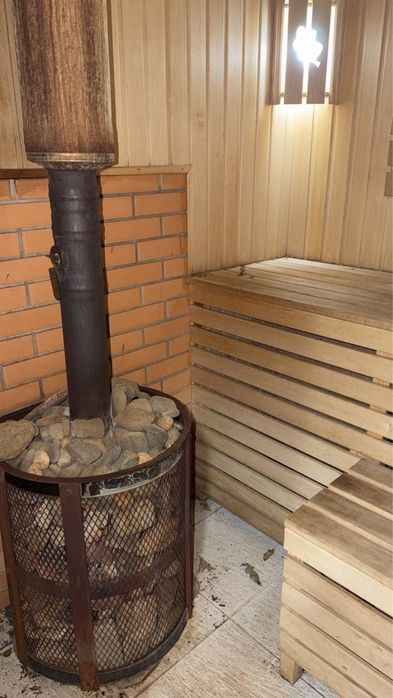 Баня со сруба 5*6 размером готовая