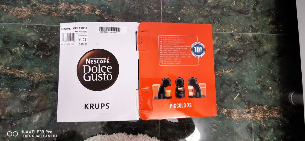Produs NOU! Espressor cu capsule Krups NESCAFÉ®Piccolo XS KP1A3B31,