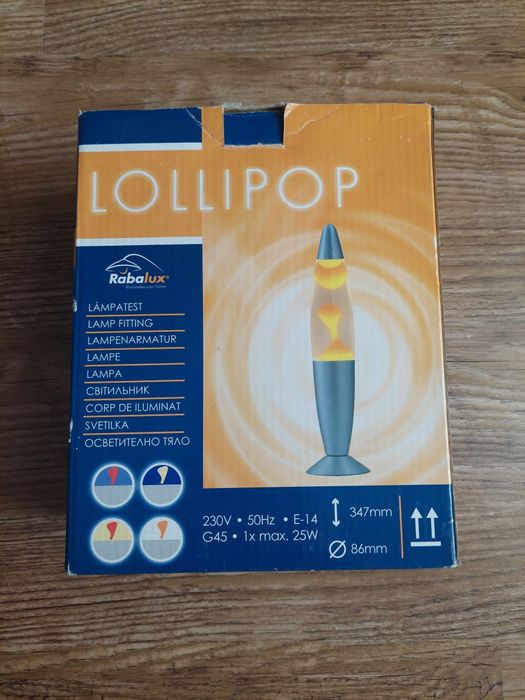 Продавам лава лампа Lollipop