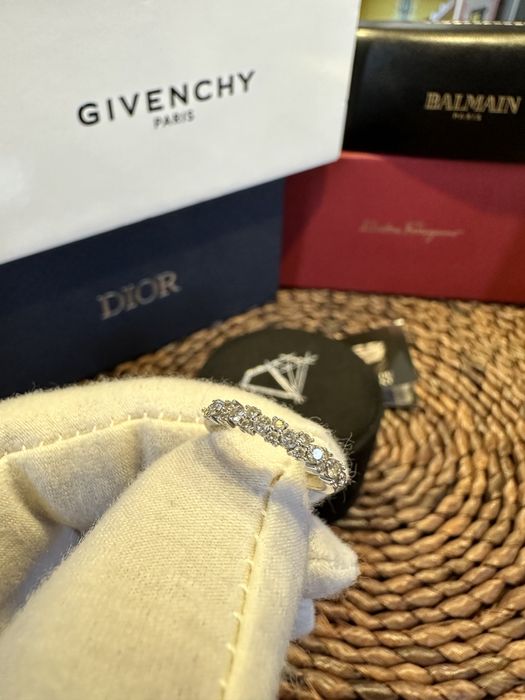 Пръстен с диамант 0.33 карата - 22 диаманта НАМАЛЕН