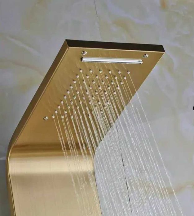 Panou dus hidromasaj inox 5 functii (Auriu sau Chrome)