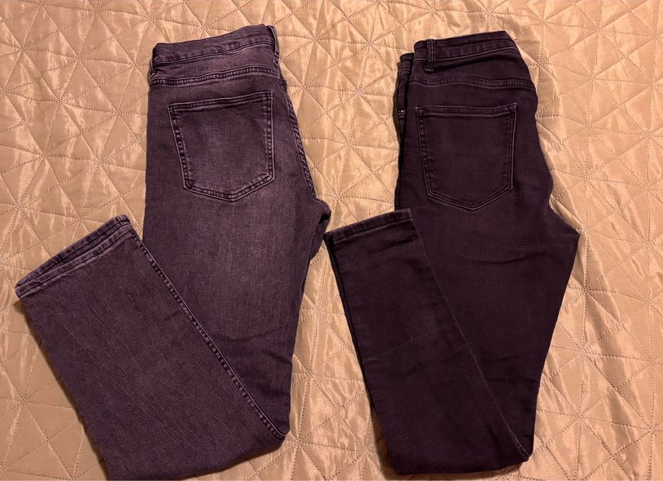 Vesta tricot H&M mar.XS si blugi skinny H&M