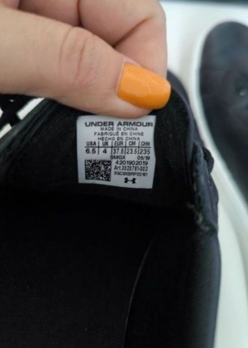 Sneakers piele naturala Under Armour 37,5