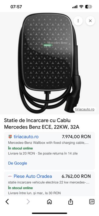 Statie incarcare mercedes benz