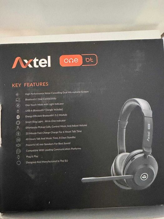 Casti Axtel ONE BT STEREO Wireless / Bluetooth
