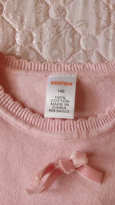 Кофта-свитер на девочку