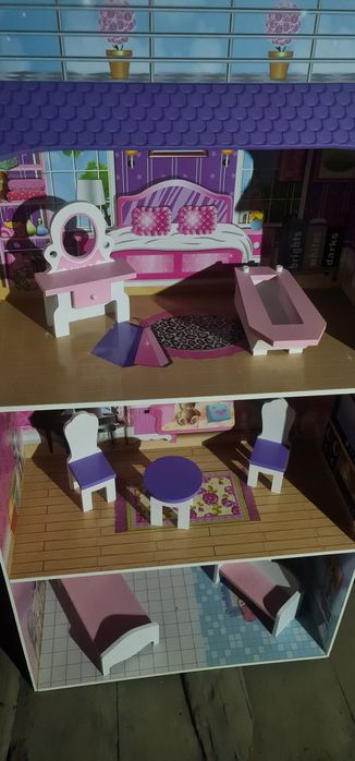 Casuta păpuși mare din lemn