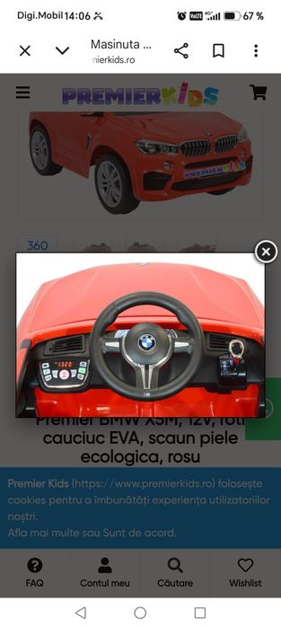 Mașinuță electrica
