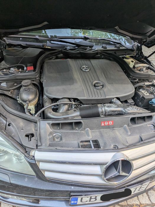 Mercedes-Benz C 220 със сменена верига