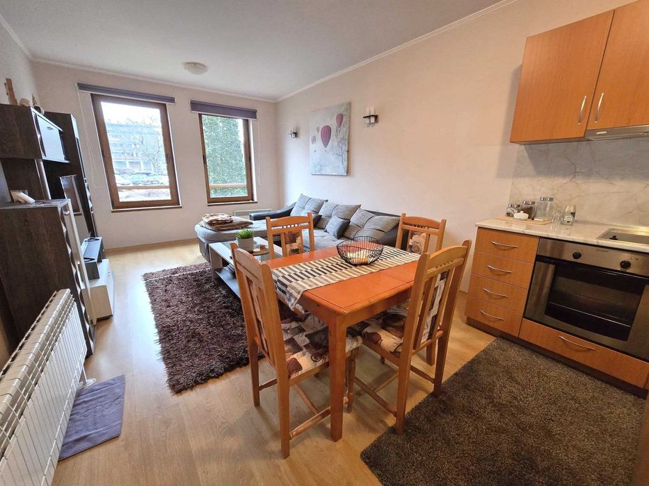 Двустаен апартамент в Ceder Lodge, на 100 м от ски лифта в Банско