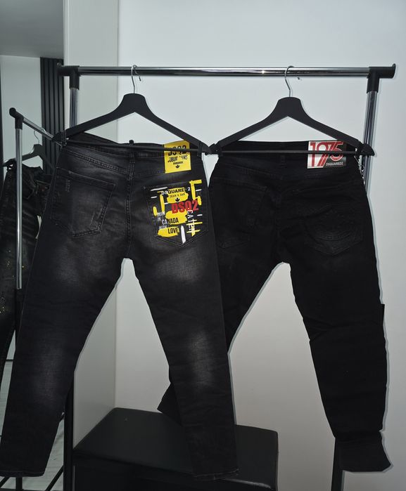 Blugi icon dsquared2  - negru