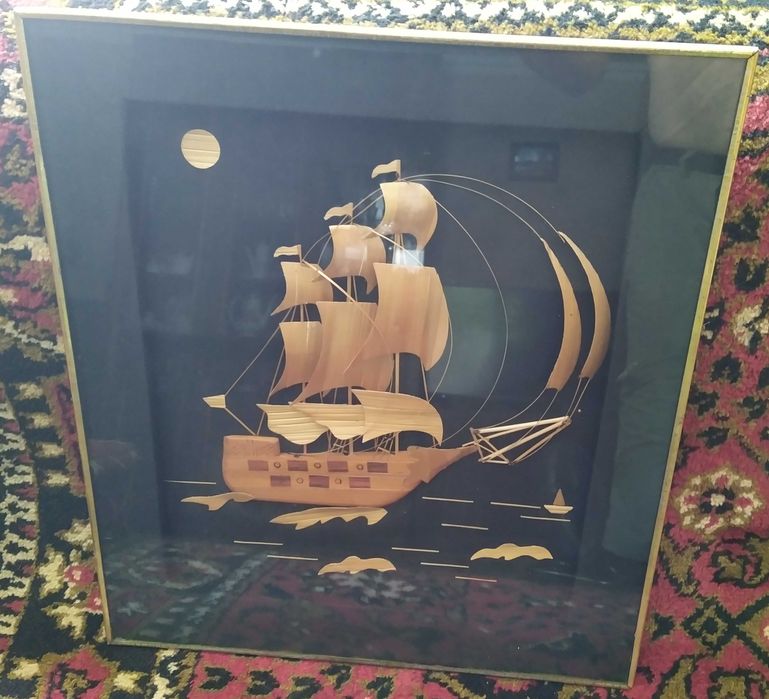 Картина кораблик