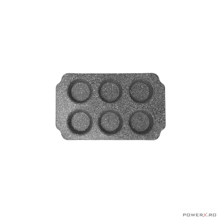 Tava pentru copt, forma 6 briose, Klausberg