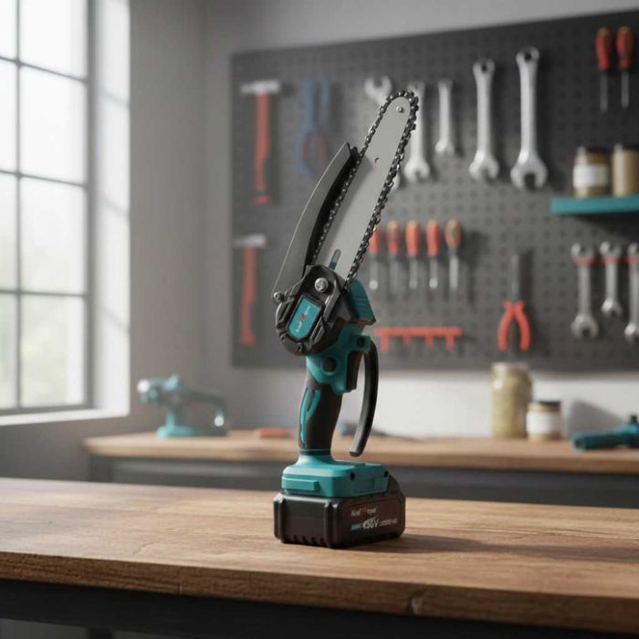 Комплект 3в1 KRAFTROYAL Лозарска ножица, верижен трион и телеск. прът