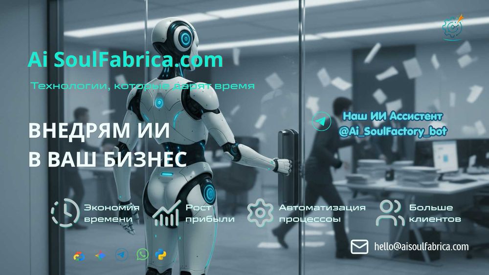 Аи ассистент, ии для бизнеса, ии чат бот телеграмм