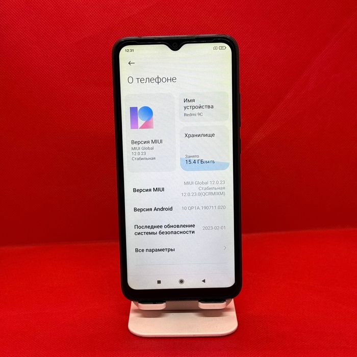 Redmi 9C sotiladi dastavka bor