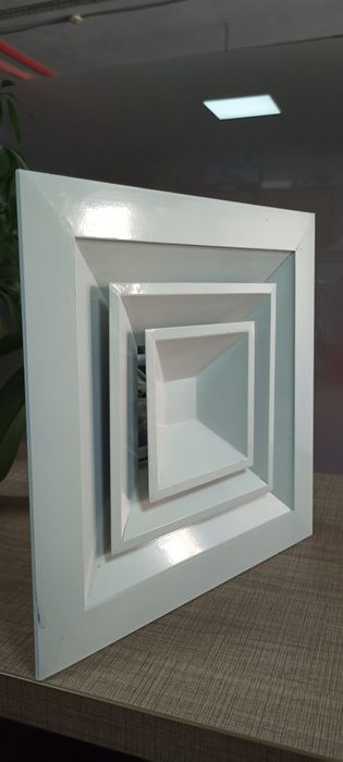 Решетка вентиляционная потолочная 4РВП 300х300мм без КРВ Цена- 110.000