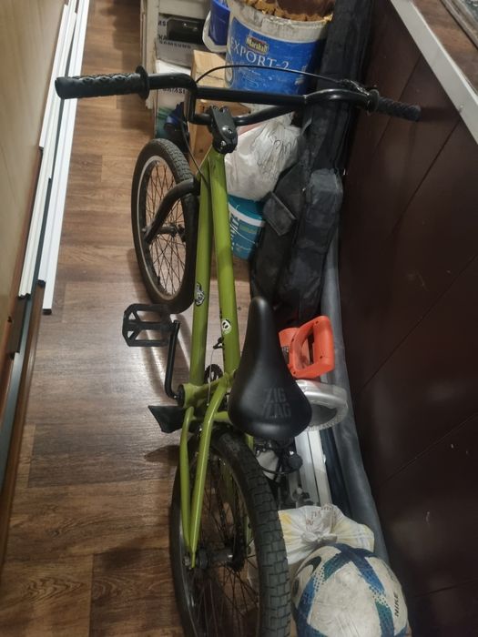 Bmx от zig zag зелёный