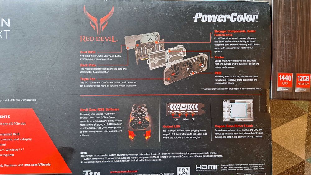 Видеокарта AMD Radeon RX6700 XT 12GB GDDR6